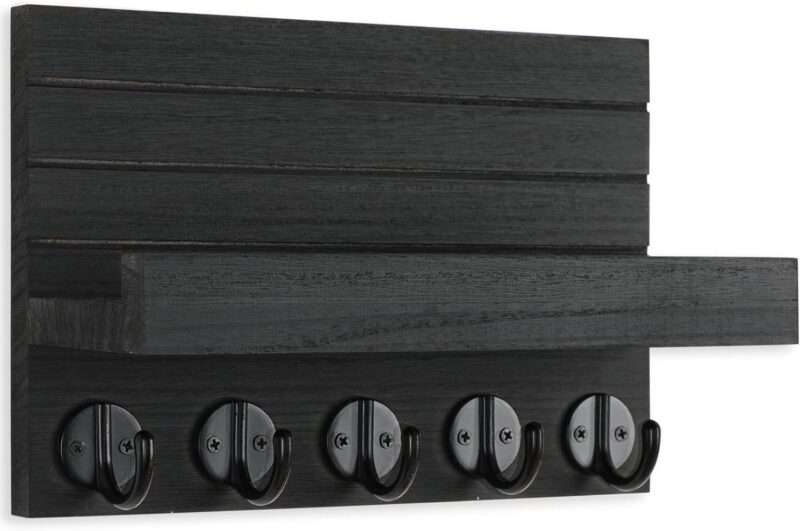 Wall Key Holder with Hooks - Image 2