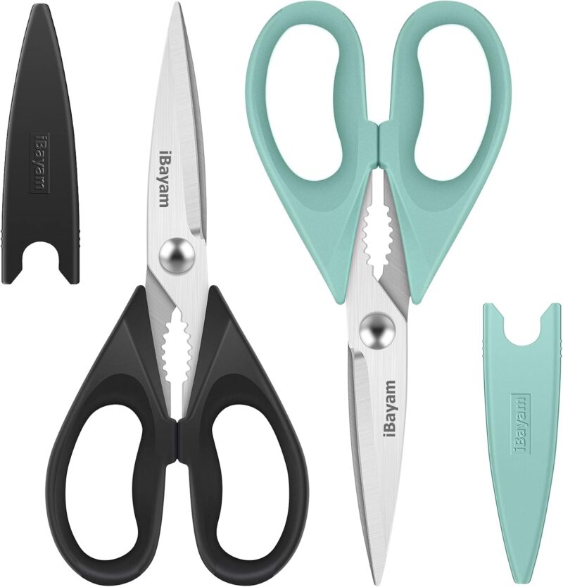 iBayam Kitchen Shears, 2-Pack