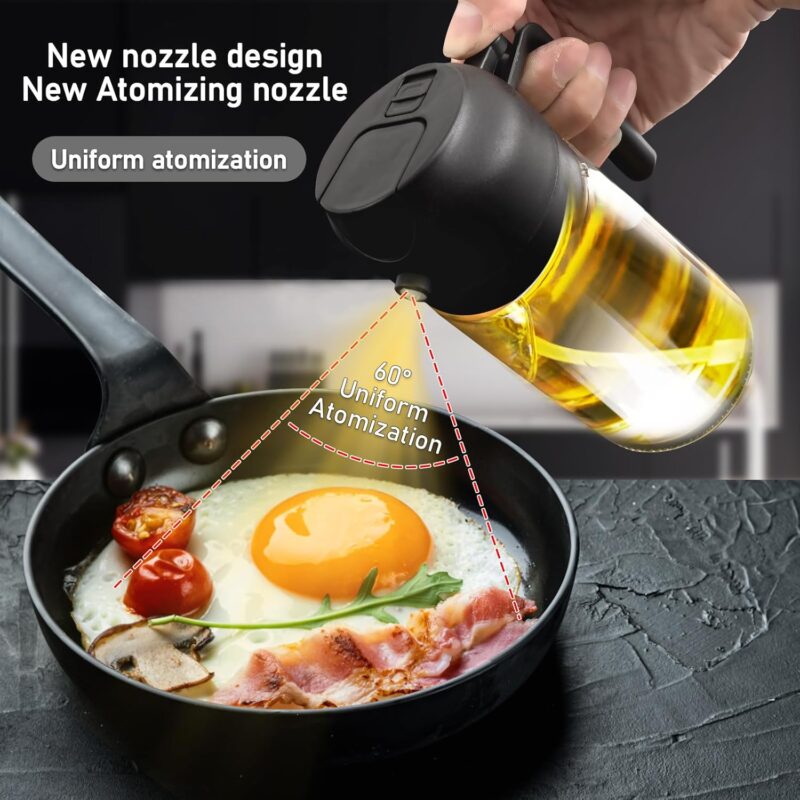 2-in-1 Glass Oil Sprayer, 470ml - Image 3