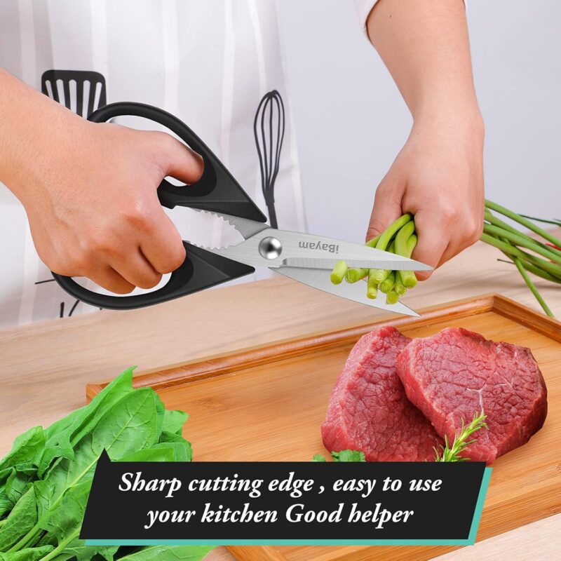 iBayam Kitchen Shears, 2-Pack - Image 2